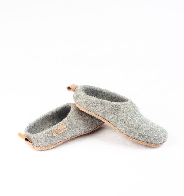Grey Felt Shoe - Image 2
